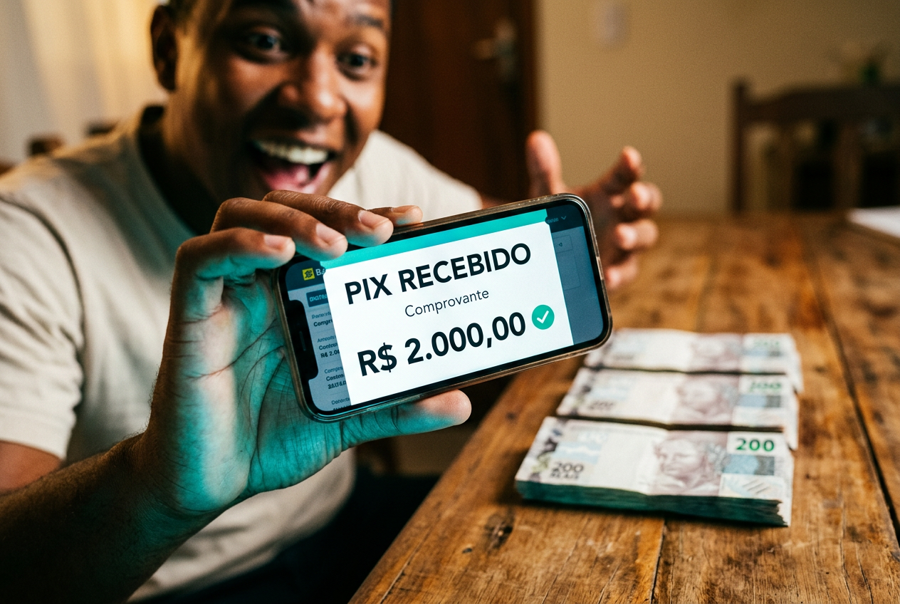 R$ 2.000 no Pix
