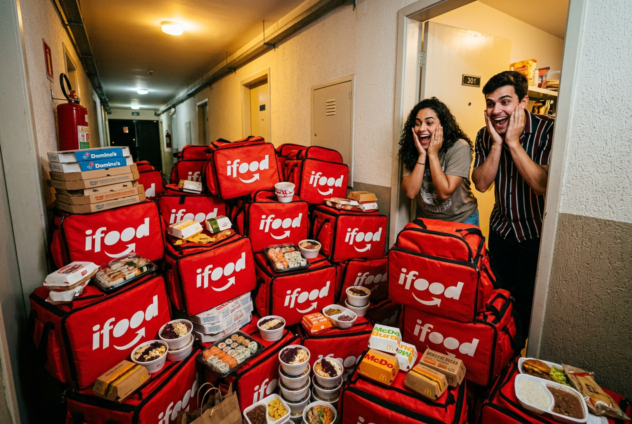 1 Ano de iFood Grátis