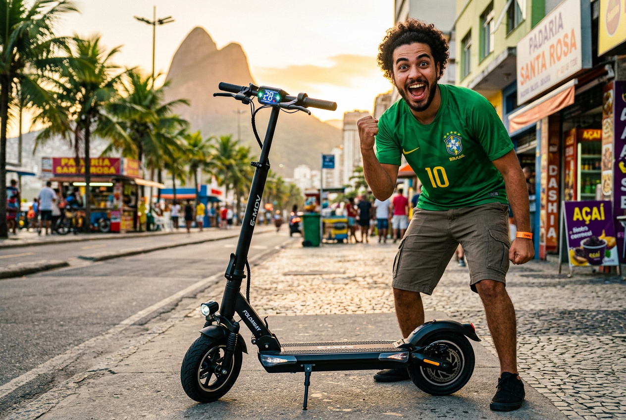 Scooter Elétrica Grátis