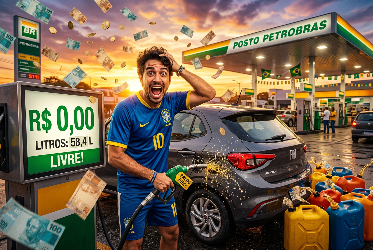 1 Ano de Gasolina Grátis