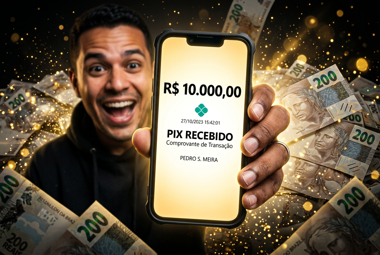 R$ 10.000 no Pix