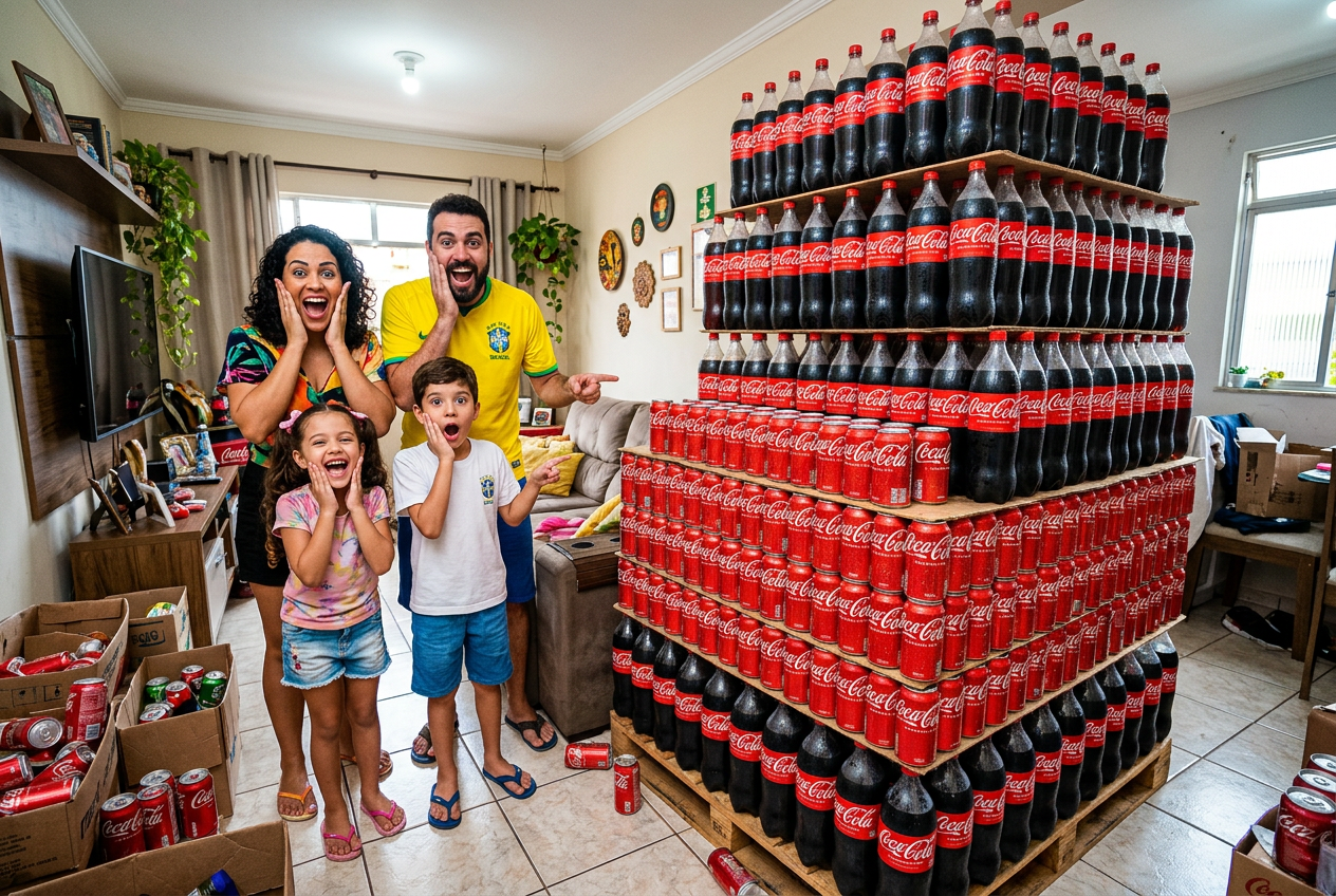 1 Ano de Coca-Cola Grátis